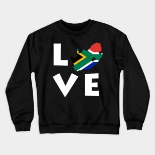 South African Pride Africa Love Crewneck Sweatshirt